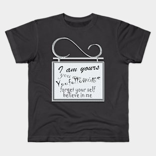 Sign or billboard with quotes. Kids T-Shirt